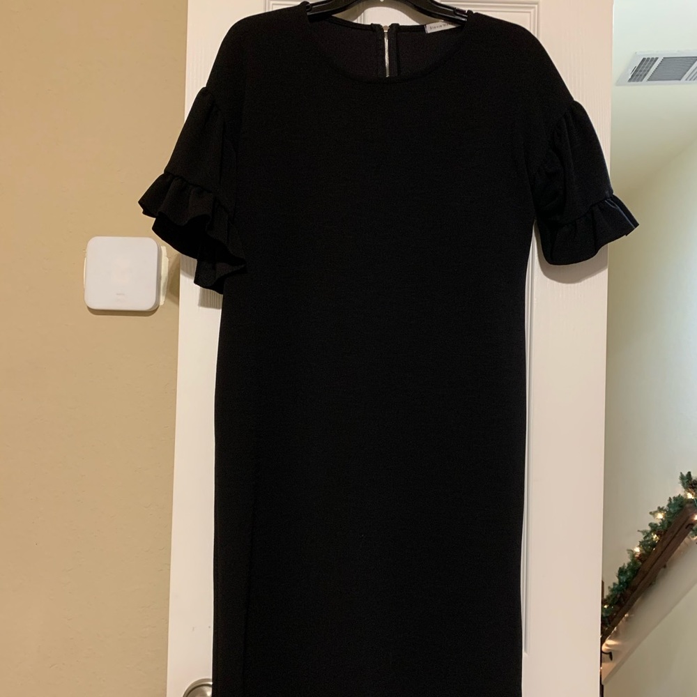 Black Stevie Hender Midi Dress